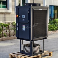 Système de refroidissement par immersion industriel à haute efficacité pour le refroidissement d'huile hydraulique, refroidisseur d'eau CNC