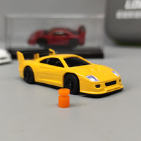 LDARC S100 Professional 1:64 Voiture RC de drift Mosquito à propulsion arrière avec direction à l'échelle réelle et statique