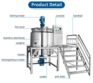 CYJX新しい石鹸製造機シャワージェルミキサー機器手洗い液体石鹸製造機