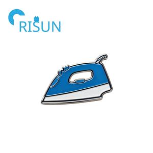 Prensa de Metal personalizada para lavandería, Pin esmaltado de hierro, insignia de diseñadores de <span class=keywords><strong>costurera</strong></span>, broche de regalo de joyería, máquina de planchar de costura, alfileres de solapa - Product Image 2