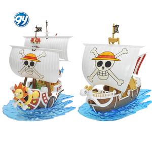 Anime barco uno pezzo di action figure <span class=keywords><strong>mille</strong></span> soleggiati che vanno allegri modelli di barche per Figure modello di collezione di navi assemblato nuovo - Product Image 1
