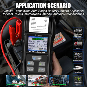 Lancol BAT-600 48V otomobil aküsü test cihazı lityum pil test cihazı <span class=keywords><strong>6V</strong></span> 12V 24V 36V 48V kurşun asit akü test cihazı - Product Image 4