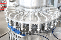 Machines de remplissage industrielles de qualité 3 en 1 pour nettoyage CIP de pasteurisation de bouteilles PET 8000BPH pour boissons non alcoolisées entièrement automatiques