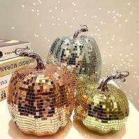 Self Adhesive PET Glass Mosaic Mirror Tiles DIY Mirror Stickers Decorative Mirror Pieces Background Wall Home Art Decoration