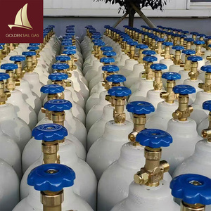 Bouteilles d'oxygène en acier sans soudure certifiées CE/ISO <span class=keywords><strong>de</strong></span> 50 L, 200 bar, 230 bar, 300 bar (blanc/bleu/noir) avec vannes personnalisables - Product Image 5