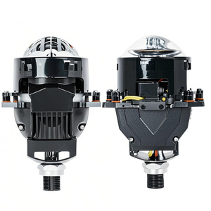FANKAI 3 Inch <b>LED</b> <b>Headlight</b> H4 6000K 50W 30000LM For Car Motorcycle Retrofit Upgrade - Product Image 3