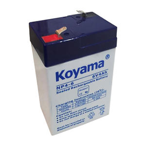 <span class=keywords><strong>KOYAMA</strong></span> tout nouveau remplacement parfait NP4-6 6V 4AH VRLA jouet voiture équipement électrique d'urgence batterie AGM - Product Image 4
