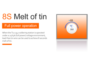 MINI T12-942 <strong>Soldering</strong> <strong>Iron</strong> Station OLED Solder Electric Welding <strong>Iron</strong> Tips Temperature <strong>Controller</strong> With P9 Handle No Power Supply - Product Image 6