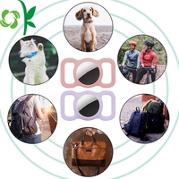 OKSILICONE Airtag Protector Case Holder Kompatibel mit Pet Dog Cat Collar für Air Tag Case Hot Sale Silikon Solid 500 Stück/Farbe