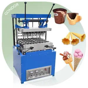 Mini Donut Wafer Biscuit Pizza Tea Coffee Maker Waffle Icecream Edible Cup Make Ice Cream Cone Machine