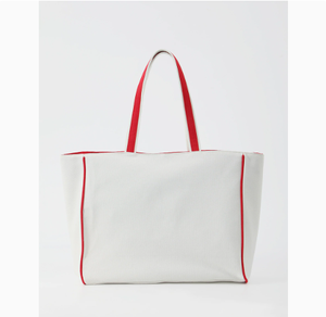 Sac <span class=keywords><strong>fourre</strong></span>-tout PEIQUAN, nouveau design, grande capacité, décor minimaliste avec lettres, esthétique fraîche, sac de voyage court - Product Image 5