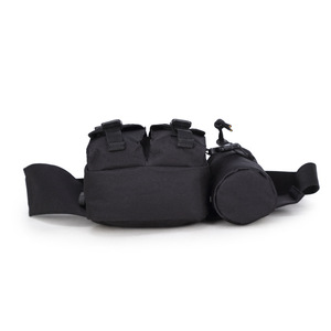 Outdoor Tactical Waist <b>Pack</b> 14 In Adjustable Hip With <b>Water</b> Bottle Holder For Men Hiking Sports - Product Image 3