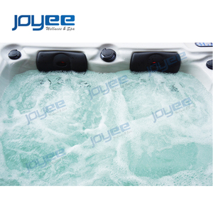 JOYEE 2021 Outdoor Intex <strong>Rectangular</strong> Endless 4.8m Used <strong>Large</strong> Dual Zone Swim Spa Balboa Container Swimming Spa Pool for Sales - Product Image 4