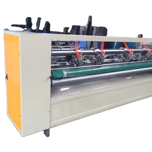 corrugated board thin blade slitter machine/corrugated cardboard computer straight knife cut-off machine