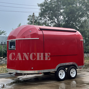 Tienda móvil restaurante usado hamburguesa rápida palomitas de maíz venta de comida camión de comida móvil a la venta Europa - Product Image 5