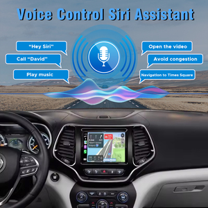 CARUPEZ โมดูลไร้สาย Carplay Android Auto MMI สำหรับ JEEP Compass 17-21 <span class=keywords><strong>Panasonic</strong></span> Host Android Navigation Radio แบบเสียบใช้งานได้ทันที - Product Image 4