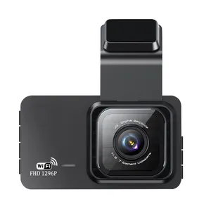 Dashcam 2 Lens 3.0inch Driving Recorder 1080P HD Mirror Dash Cam G-sensor Wifi App control Car Recorder