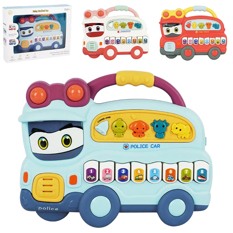 Электронное детское пианино с клавиатурой, обучающая игрушка, пианино, музыкальный инструмент, музыкальная игрушка с 8 кнопками