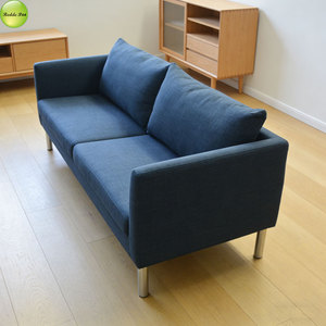 ReddeBoo, gran oferta, sofá <span class=keywords><strong>de</strong></span> tela nórdico para sala <span class=keywords><strong>de</strong></span> estar, sofá seccional Simple <span class=keywords><strong>de</strong></span> 2 plazas para apartamento, sofá Modular <span class=keywords><strong>de</strong></span> dos plazas 9006 - Product Image 6