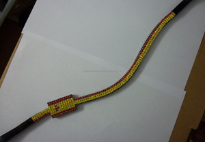 สายคาดศีรษะหนังประดับธงหลากหลายแบบ คริสตัล สายคาดศีรษะธง จากผู้ผลิตขายส่งในอินเดีย - Product Image 6