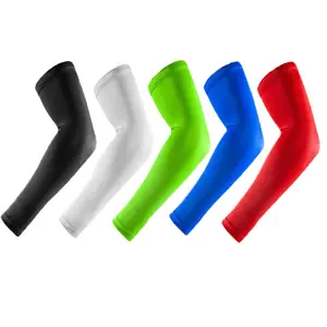 Fabrikant Promotie Sport Arm Mouwen Fietsen Uv Bescherming Mouw Cover Zomer Nylon Naadloze Ijsmouwen