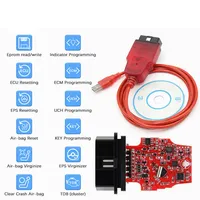 Outil de programmation ECU Renolink V2.1, dernière version 2024, codage des clés et réinitialisation, fonctions supplémentaires ajoutées, câble OBD2 professionnel.
