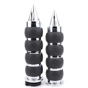 <span class=keywords><strong>Poignée</strong></span> en alliage de zinc 22/25mm pour moto Poignées universelles de guidon de <span class=keywords><strong>motocross</strong></span> CNC Poignées de guidon de vélo - Product Image 1