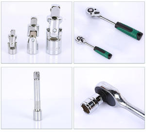 RYNEX High-Quality Durable Ratchet Wrenches Sockets 61Pcs Hand <strong>Tool</strong> Set for Car Motorcycle Repair <strong>Tools</strong> - Product Image 6