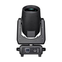 Projecteur Beam 380W à tête mobile, double prisme métallique, 16 canaux DMX512, 8500K, effet arc-en-ciel, conception modulaire, capacité de charge 300kg pour concerts