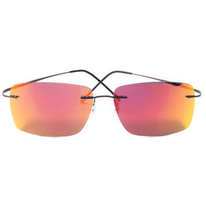 サンメガネ男性女性用PCレンズカスタムロゴ長方形サングラス<span class=keywords><strong>2025</strong></span> - Product Image 5