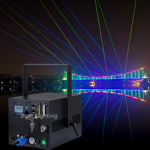 Cả hai ánh sáng 10W RGB hoạt hình ánh sáng laser làm mát không khí + Tec làm mát DMX/âm thanh/tự động đám cưới DJ hiệu ứng sân khấu đám cưới DJ thiết lập - Product Image 5