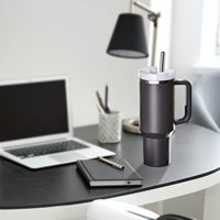 Paille en acier inoxydable 304 réutilisable personnalisée avec des housses de paille en silicone supplémentaires