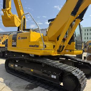 Excavatrice Komatsu PC200 d'occasion de qualité supérieure, best-seller, en stock à vendre - Product Image 5