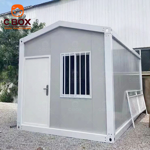 Cbox New Designed Detachable Container House With Pitch Roofing Prefabricated House Structure With Insulation - Product Image 2