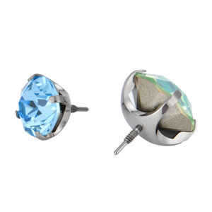 6มิลลิเมตรไทเทเนียมอัลลอยด์เจาะต่างหูยาวเกลียวสหัสวรรษกุหลาบหมั้นงานแต่งงานของขวัญยอดนิยมออกแบบเครื่องประดับขั้นสูงเจาะ - Product Image 2