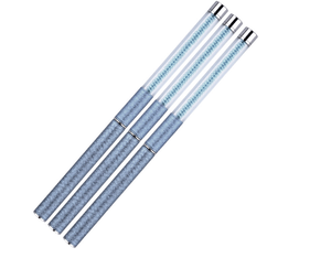 Ensemble de pinceaux à ongles personnalisés avec manche décoré de perles bleues, faible MOQ, pinceaux de luxe pour nail art, liner et peinture au gel, pour salon de manucure - Product Image 5