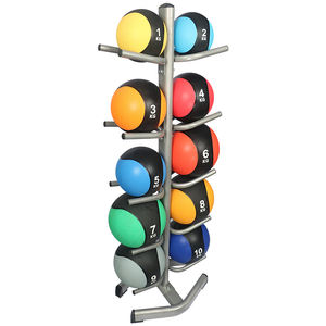 Ballon de médecine en caoutchouc massif et robuste pour l'entraînement du tronc, de la taille, de l'abdomen et des exercices de fitness complets et agiles - Product Image 3