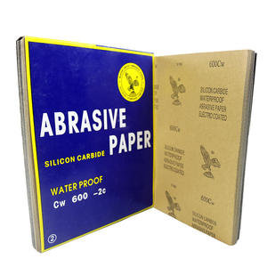 Papel de <span class=keywords><strong>Lija</strong></span> Fino de Grano 600, Resistente <span class=keywords><strong>al</strong></span> <span class=keywords><strong>Agua</strong></span>, para Pulir Metal y Madera - Product Image 4