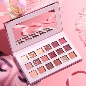 Paleta de Sombras de Ojos al por Mayor de 18 Colores Oro Rosa Desierto, Resistente al Agua y al Sudor, con Acabado Perlado, Mate y Brillante - Product Image 4