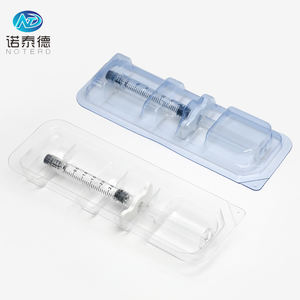 Vendeur chaud 1ML COC COP <span class=keywords><strong>seringue</strong></span> jetable en plastique avec aiguille emballage blister pour acide hyaluronique - Product Image 2