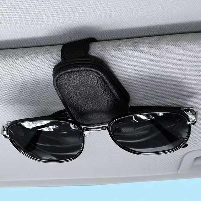 Universal Auto Sunglass Clip  No-Tool Installation Car Visor Accessories for Eyeglasses, Sunglasses Sunglass Holder for Car