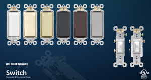 مفتاح حائط أمريكي قياسي 15 أمبير، مفتاح إضاءة أحادي القطب هادئ طراز T15 - Product Image 6