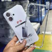 Coque transparente antichoc en TPU anti-jaunissement pour iPhone 18 17 16 15 14 Plus 11 12 13 Pro Max