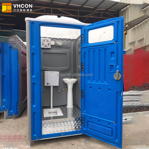 Toilettes mobiles en HDPE, cabine en plastique portable pour l'extérieur, toilettes publiques modulaires préfabriquées, <span class=keywords><strong>WC</strong></span> chimiques, unité de camping, design moderne - Product Image 2