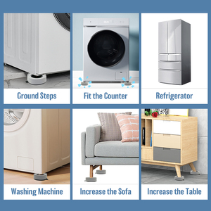 No Moving Noise Reducing Anti slip Anti Vibration Pad <strong>Washing</strong> <strong>Machine</strong> Support for Universal <strong>Washing</strong> <strong>Machine</strong> <strong>Feet</strong> - Product Image 5