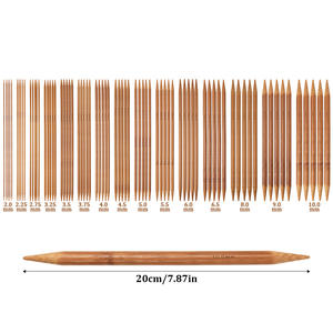 Ago cerchio di bambù, gancio di bambù, tubo bianco cerchio per maglieria 40cm 60cm 80cm bambù cerchio strumento per maglieria - Product Image 4