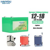 12-18 jenis baterai Lithium Ion energi ramah lingkungan kemasan baterai siklus hidup panjang baterai Lithium untuk penyemprot kelas atas