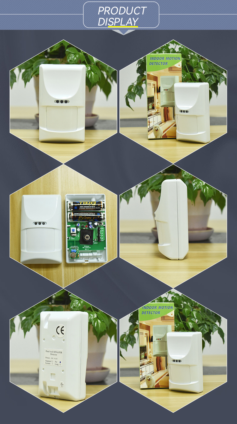 Wireless PIR Motion Detector Pet Immunity Indoor Use Working with Alarm Host 433MHz for Home Security · image 5