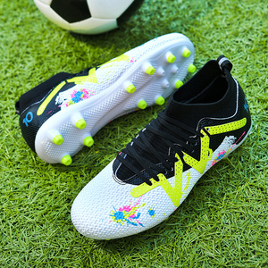 Botas de Fútbol Unisex Personalizadas, Nuevas y Populares, con Tacos para Césped Artificial, Transpirables, Ligeras y Amortiguadoras para Otoño/Invierno - Product Image 2