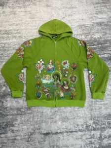 Sweat-shirts à capuche zippés pour hommes, qualité supérieure, imprimé vintage Jésus, « Nous sommes les justes », vente en gros du fabricant - Product Image 2